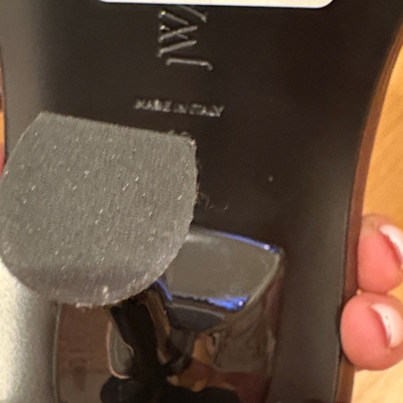 JW Anderson Emerald Green Leather Mules - Picture 6 of 8